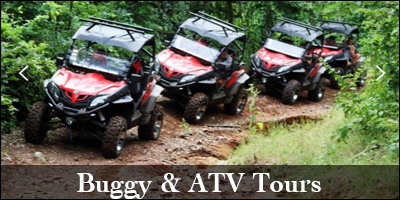 ATV Tours are amazing on the back roads of Tamarindo.