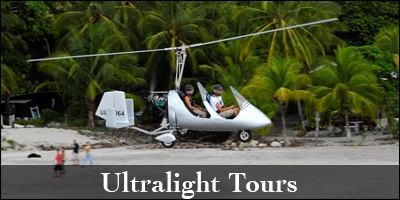 Ultralight Gyro Copter tours at VIP Party Tamarindo